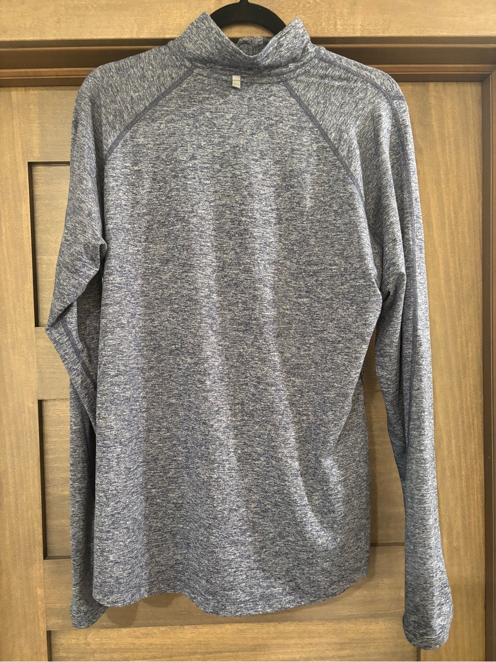 Nike Woman’s Blue Quarter-Zip Performance Sweatshirt - Picture 2 of 4